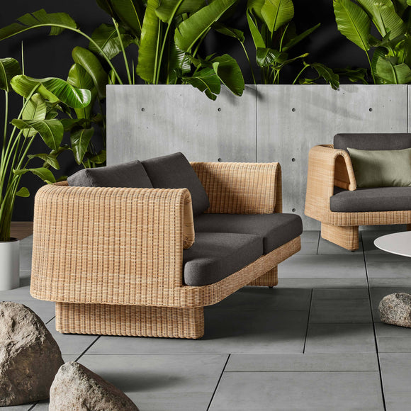Loophole Outdoor 2 Seat Sofa