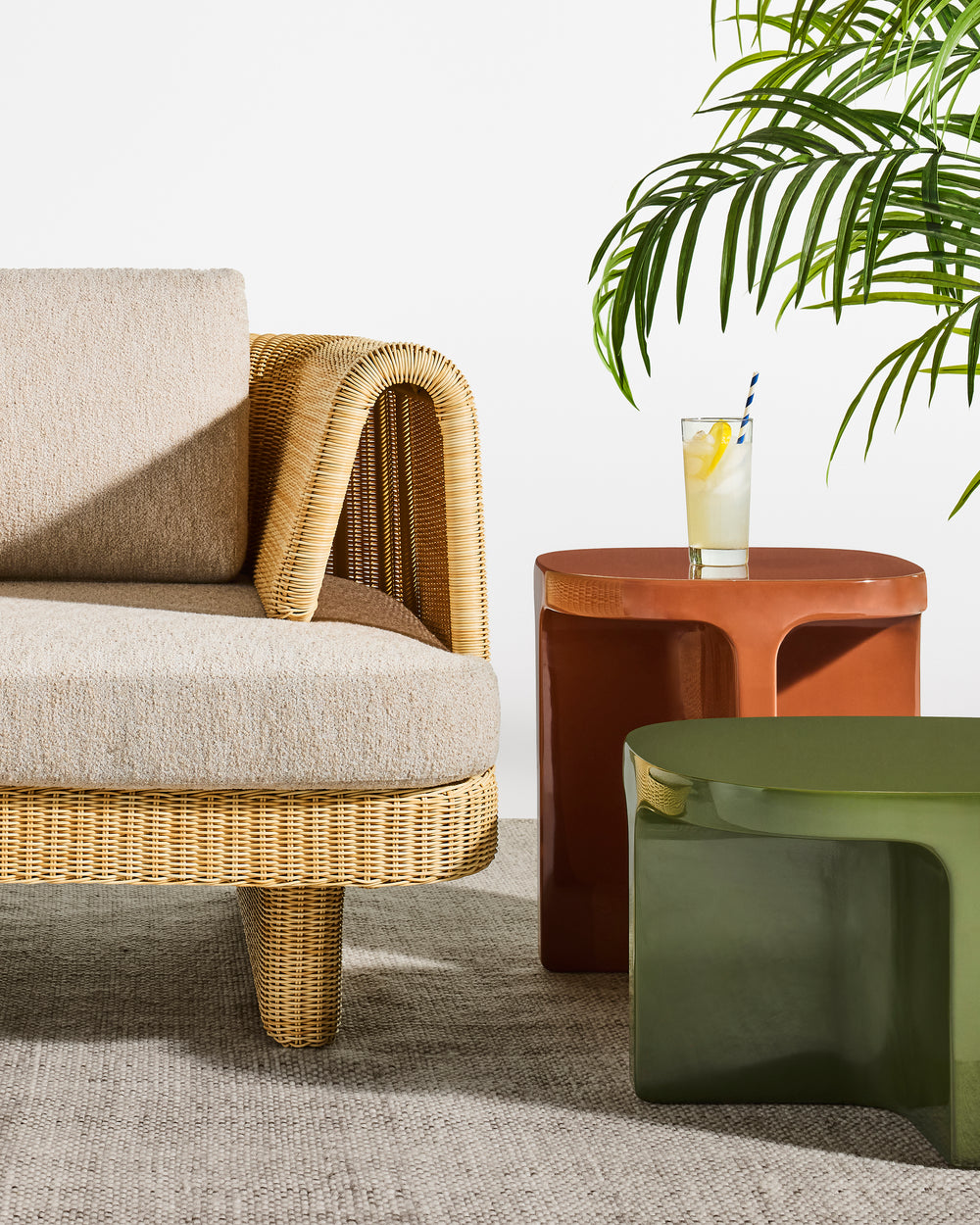 Loophole Outdoor 3 Seat Sofa