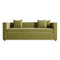 Mono Sleeper Sofa  option Loden Green Velvet