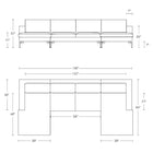 New Standard U-Shaped Sectional Sofa