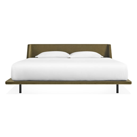 Blu Dot Nook Twin Bed Vesper Charcoal Fabric