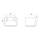 Oft Swivel Lounge Armchair