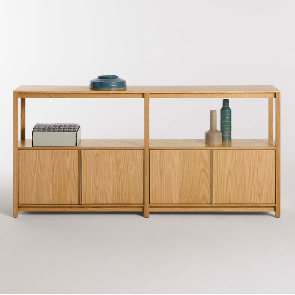 Horizontal low bookcase discount