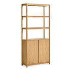 Open Plan Tall Bookcase with Storage