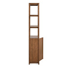 Open Plan Tall Bookcase with Storage