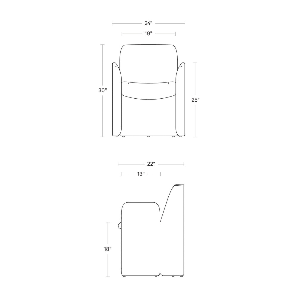 Parentheses Dining Chair