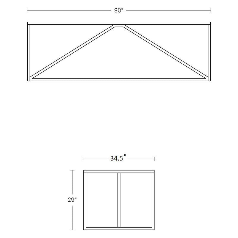 Blu Dot Strut Table - 2Modern