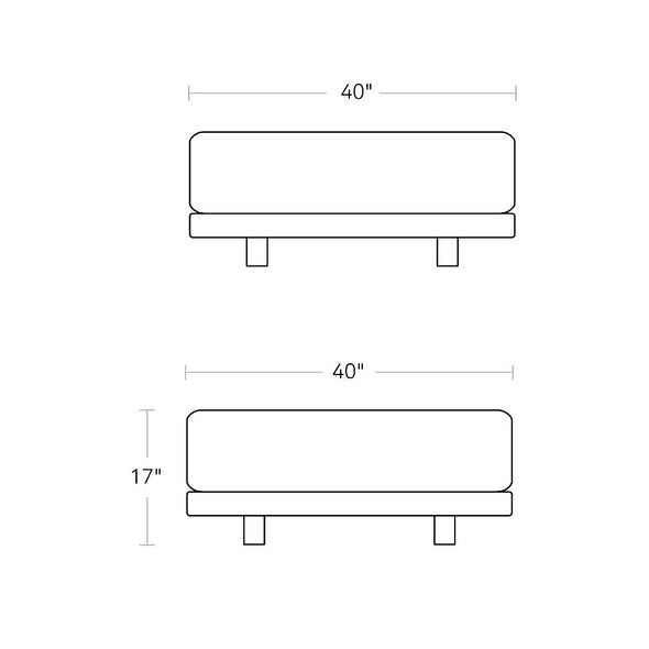 Sunday Small Ottoman