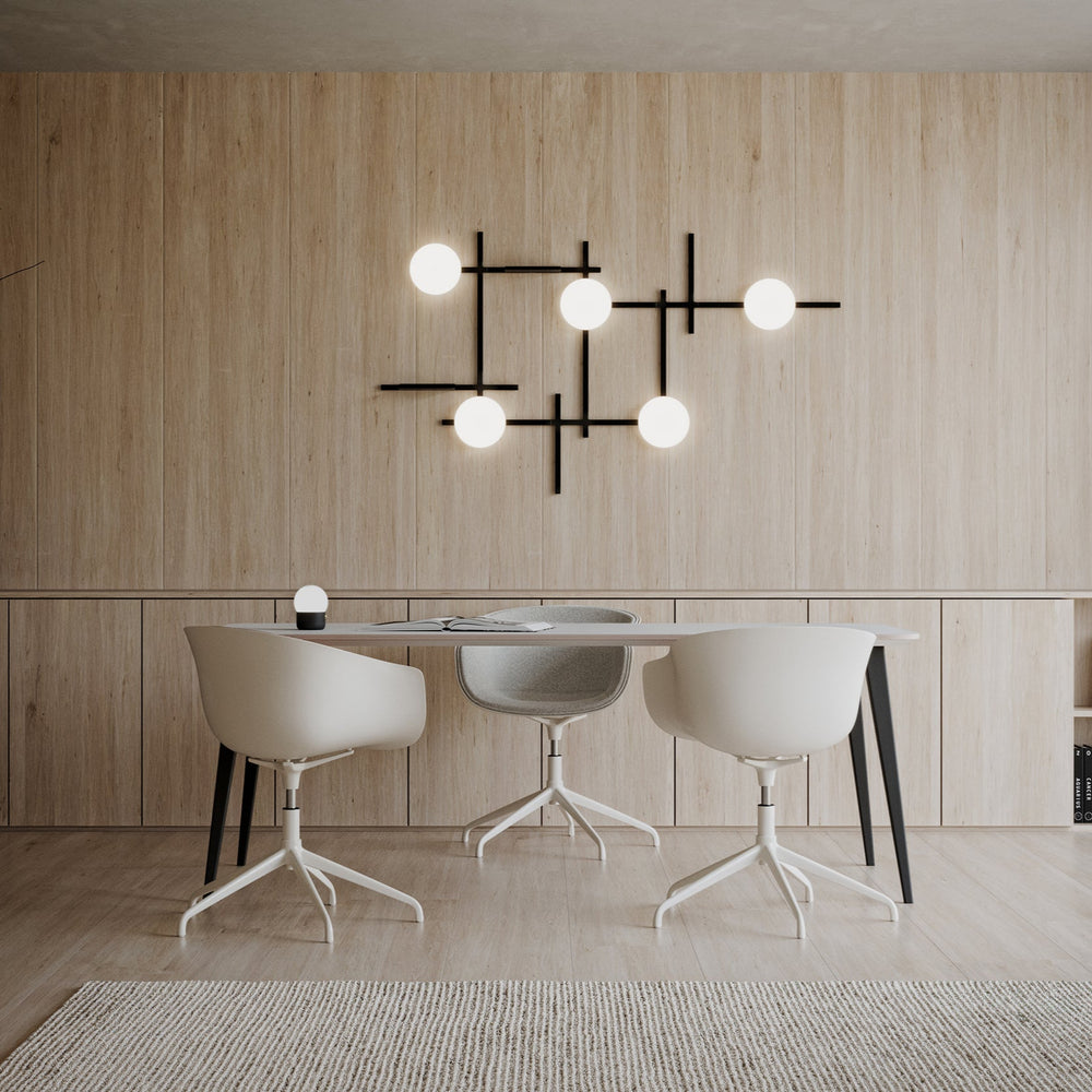 Crosshatch Wall/Ceiling Lamp