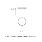 Lite Hole Flush Mount