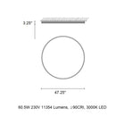 Lite Hole Flush Mount