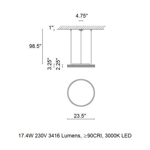 Lite Hole Pendant Light