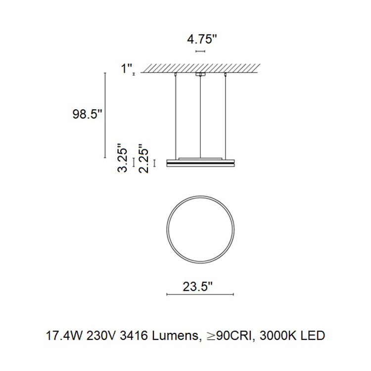 Lite Hole Pendant Light