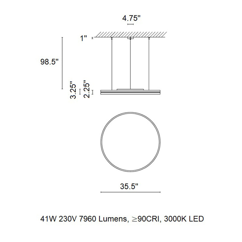 Lite Hole Pendant Light