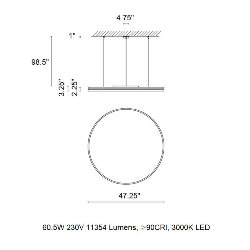 Lite Hole Pendant Light
