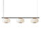 Misko SH Linear Pendant Light  option Natural Walnut