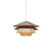 Overlay Pendant Light  option Beige / Copper / Beige