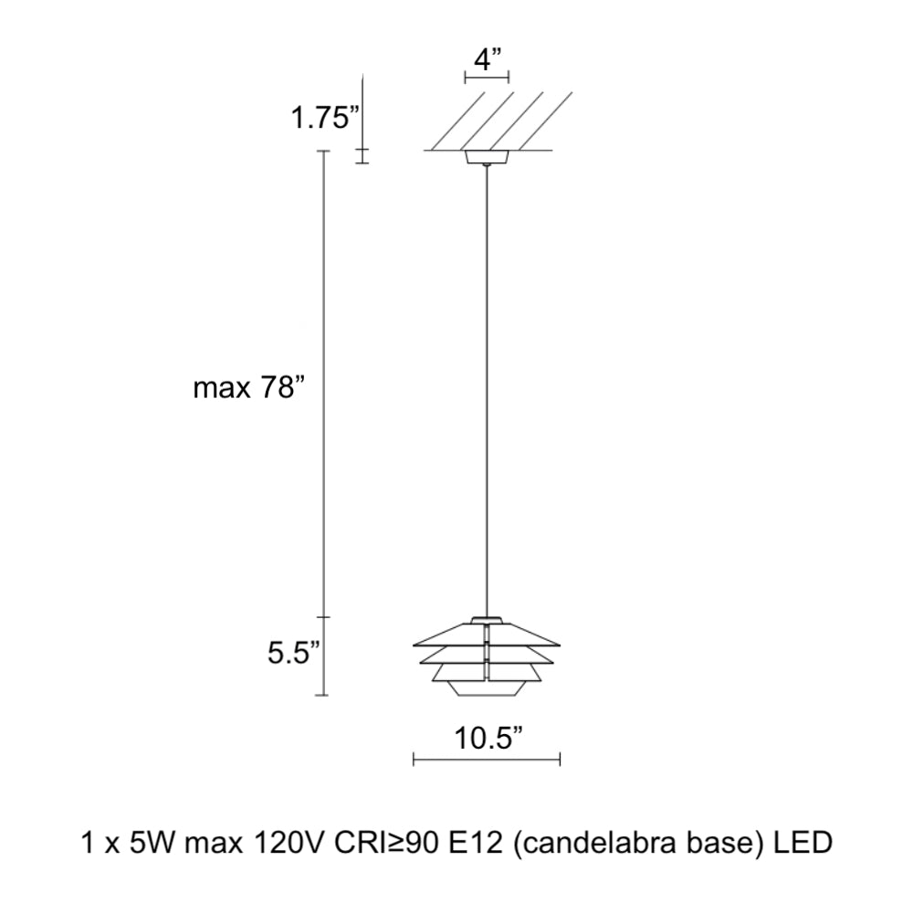 Overlay Pendant Light