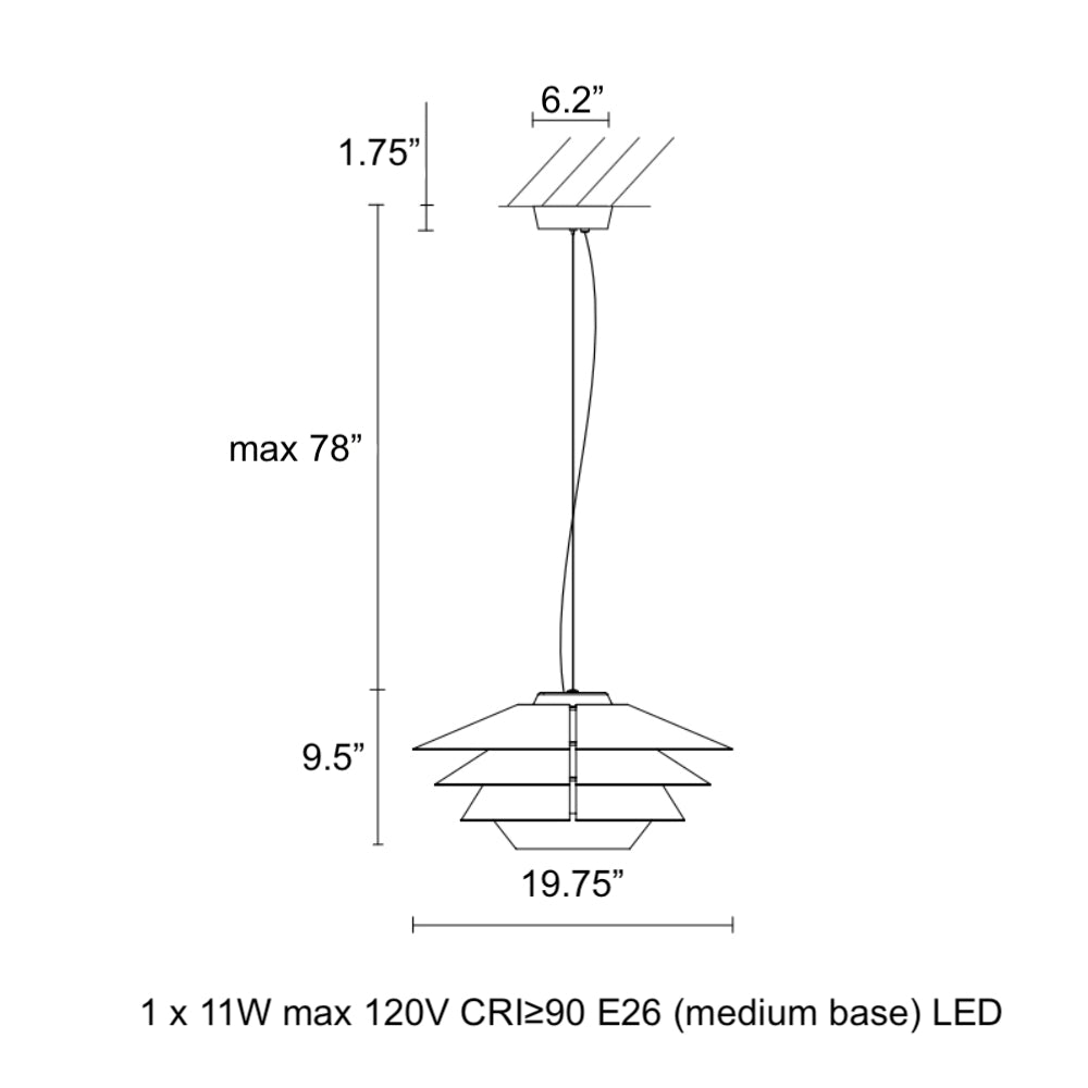 Overlay Pendant Light