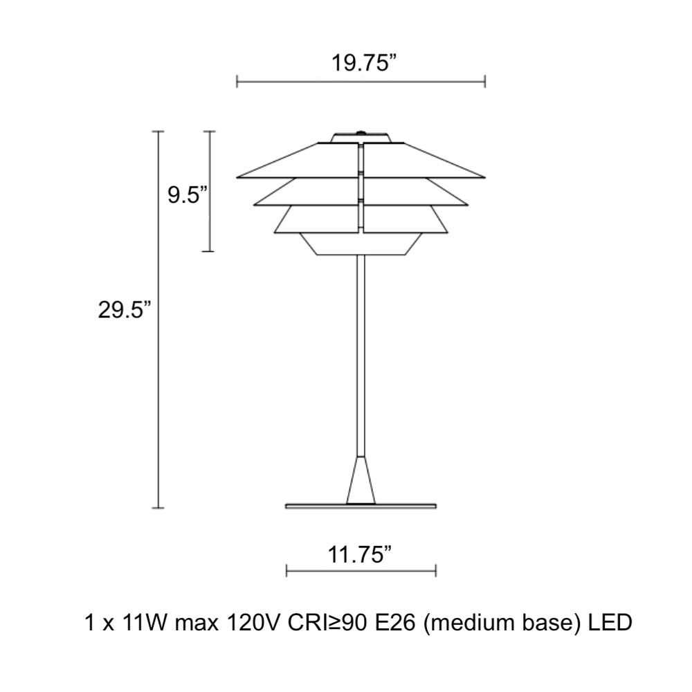 Overlay Table Lamp