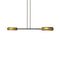 Ring S2 Linear Pendant Light  option Medium: 51.25 in width