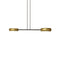 Ring S2 Linear Pendant Light  option Small: 43.25 in width