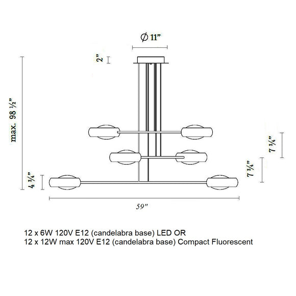 Ring S6 Chandelier