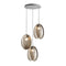 Ama LED Chandelier  option Bronze