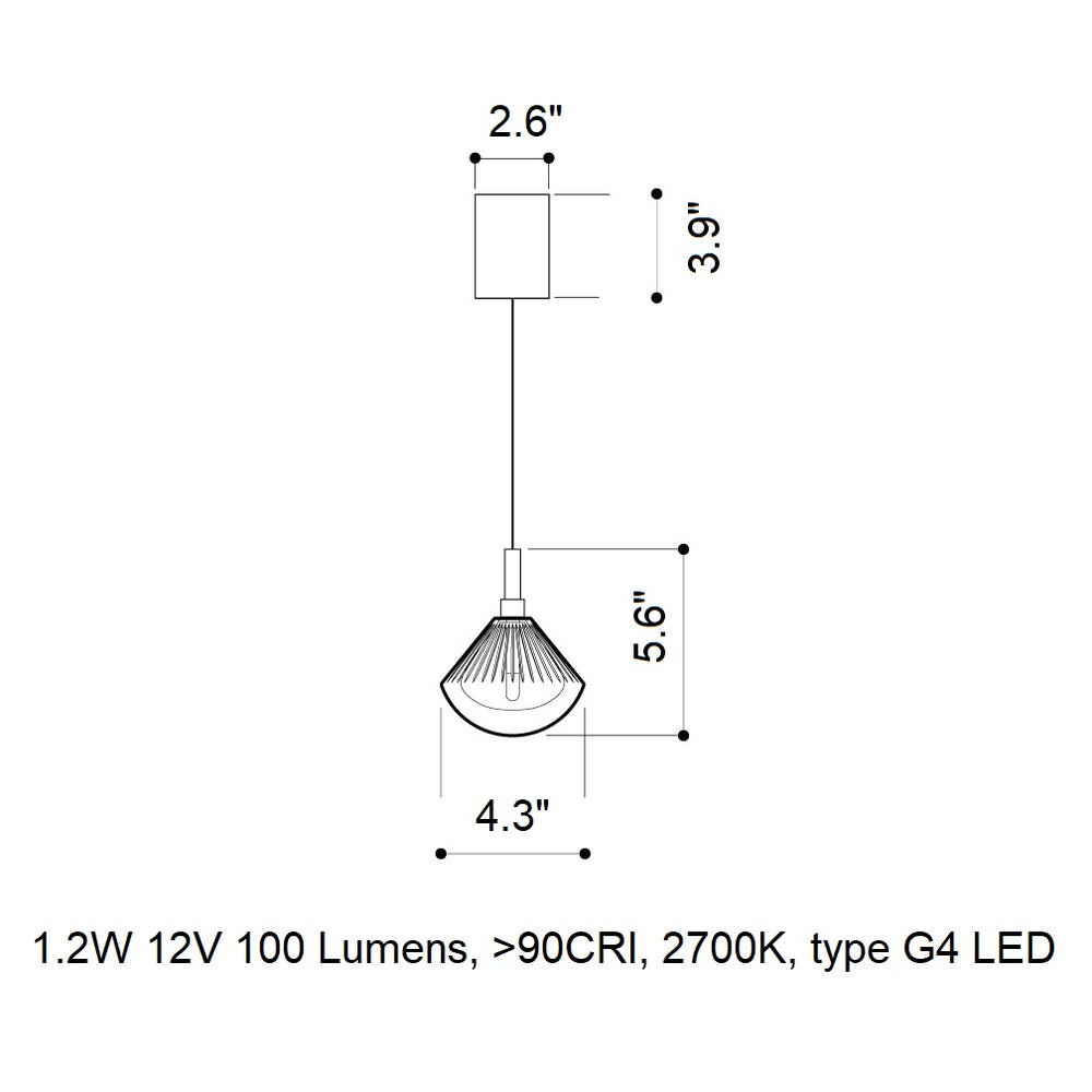 Stellar Dust LED Pendant Light