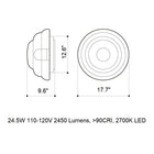 Blimp LED Wall/Ceiling Light