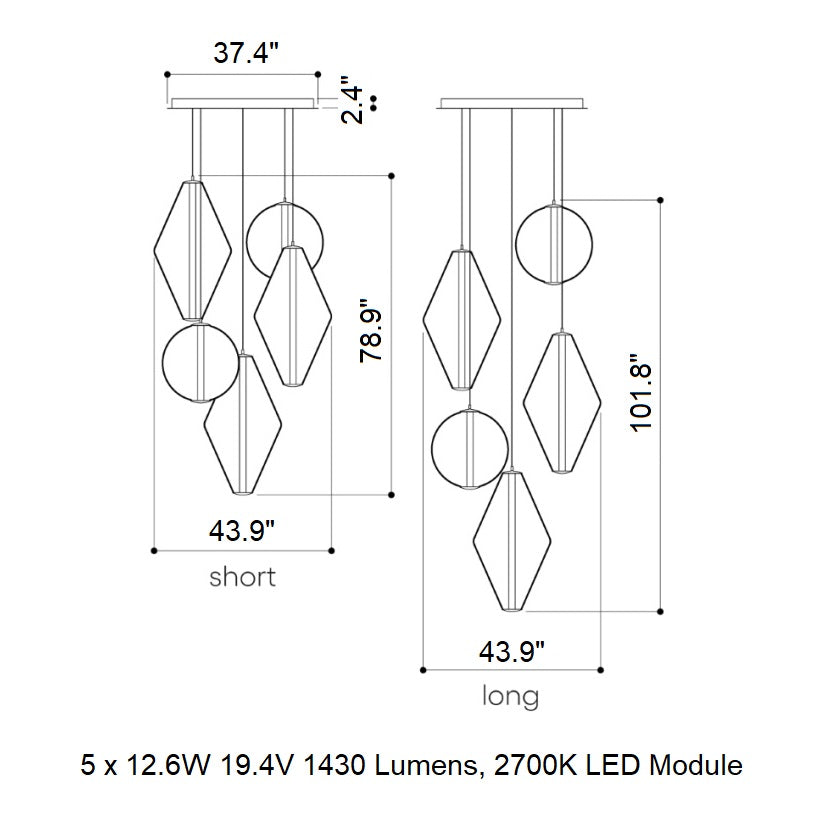 Buoy LED Chandelier