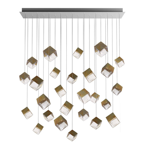 De Castelli x Pyrite Rectangle Chandelier