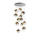 De Castelli x Pyrite Round Chandelier  option 12 Large