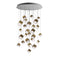 De Castelli x Pyrite Round Chandelier  option 13 Large And 13 Small