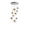 De Castelli x Pyrite Round Chandelier  option 4 Large And 5 Small