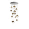 De Castelli x Pyrite Round Chandelier  option 5 Large And 7 Small