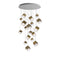 De Castelli x Pyrite Round Chandelier  option 9 Large And 9 Small