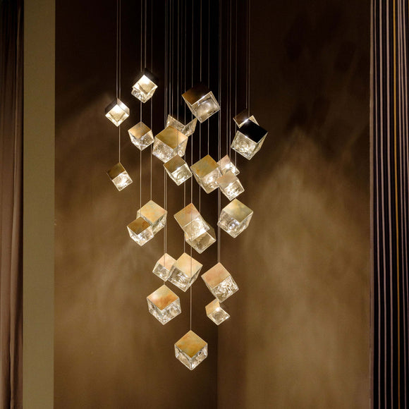 De Castelli x Pyrite Square Chandelier