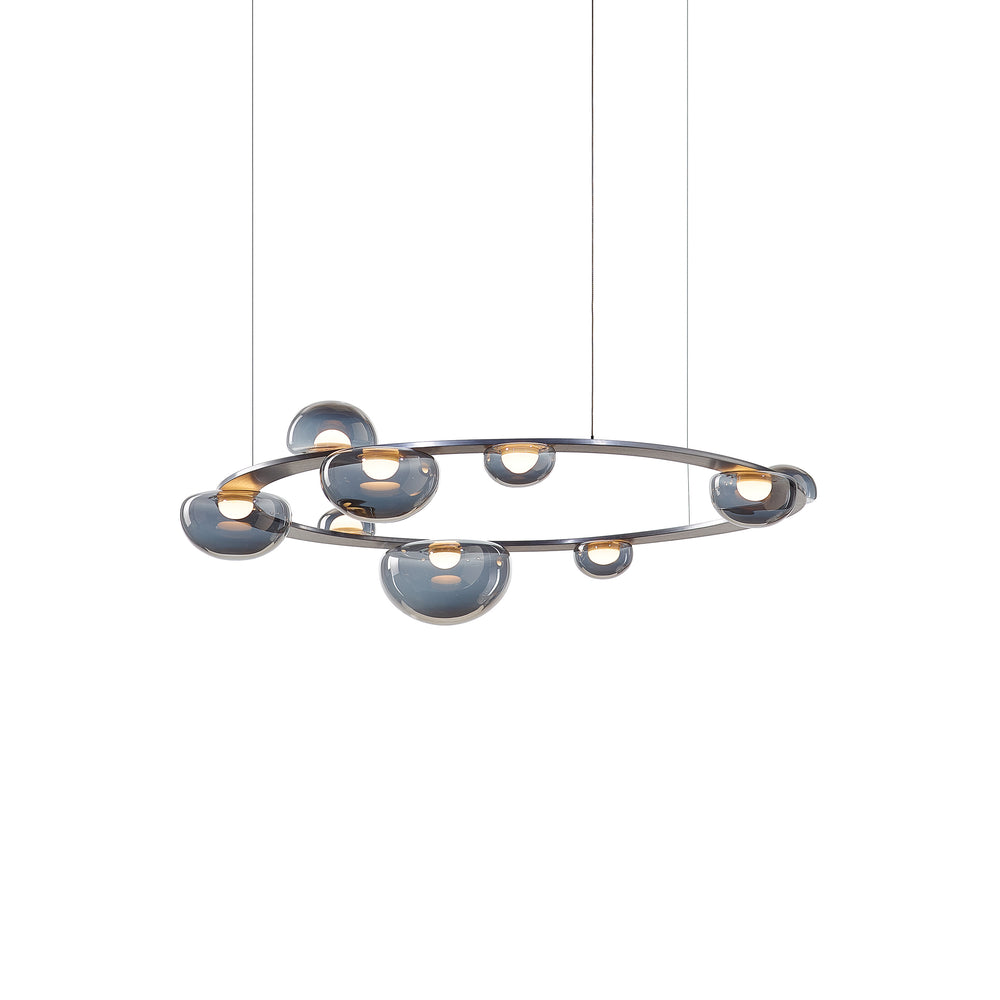 Dew Drops Circle Pendant Light