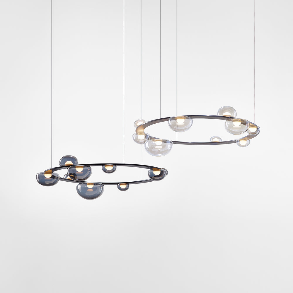 Dew Drops Circle Pendant Light
