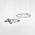 Dew Drops Circle Pendant Light