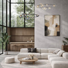 Dew Drops Circle Pendant Light