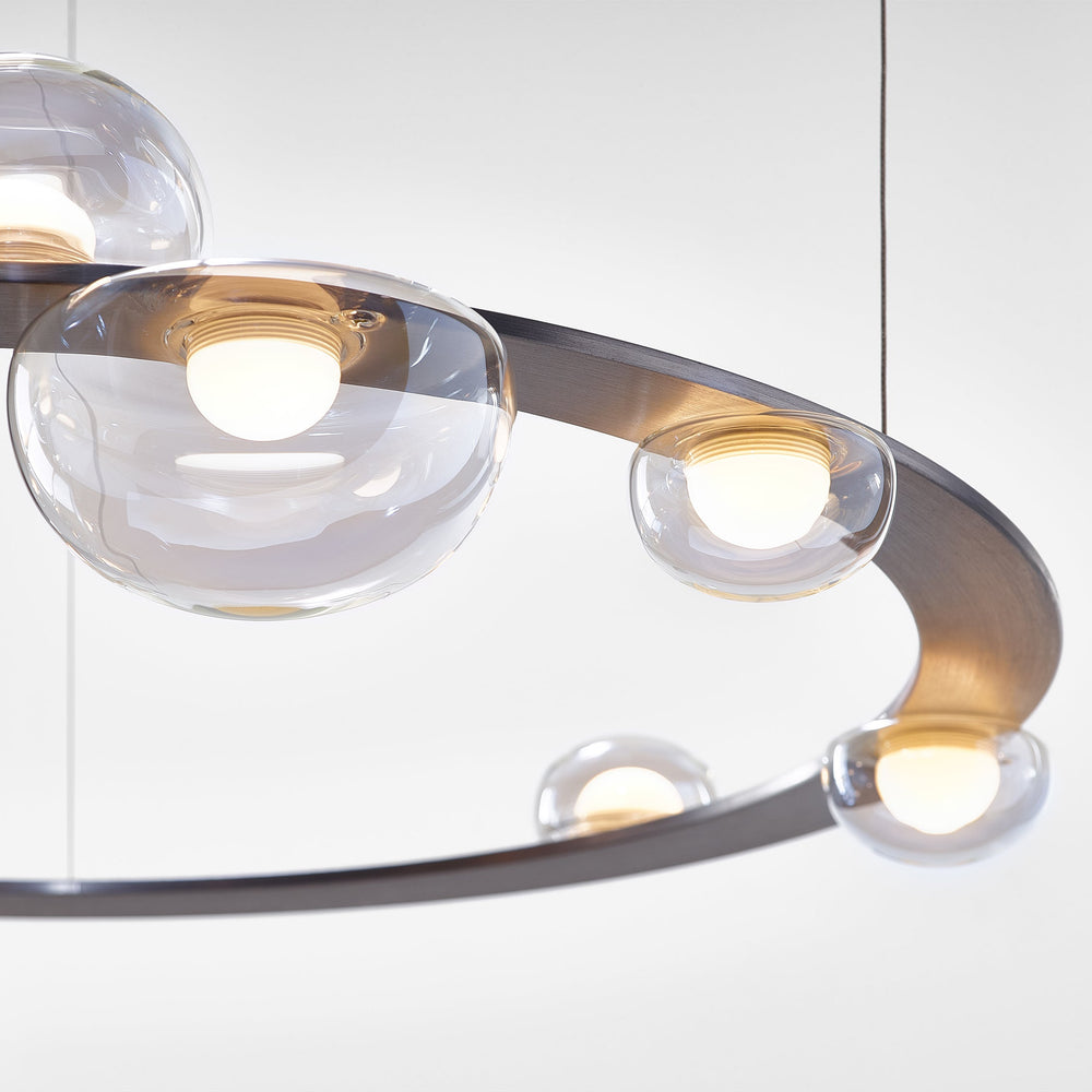 Dew Drops Circle Pendant Light