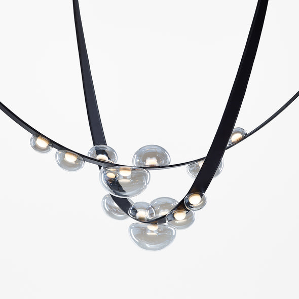 Dew Drops LED Linear Pendant Light
