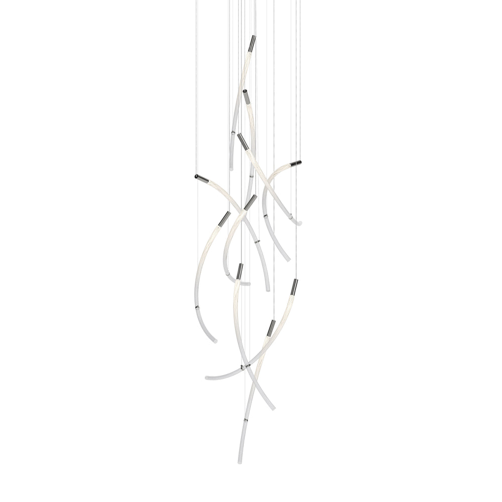 Flare 10-Light LED Chandelier