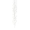 Flare 19-Light LED Chandelier  option Brushed Silver