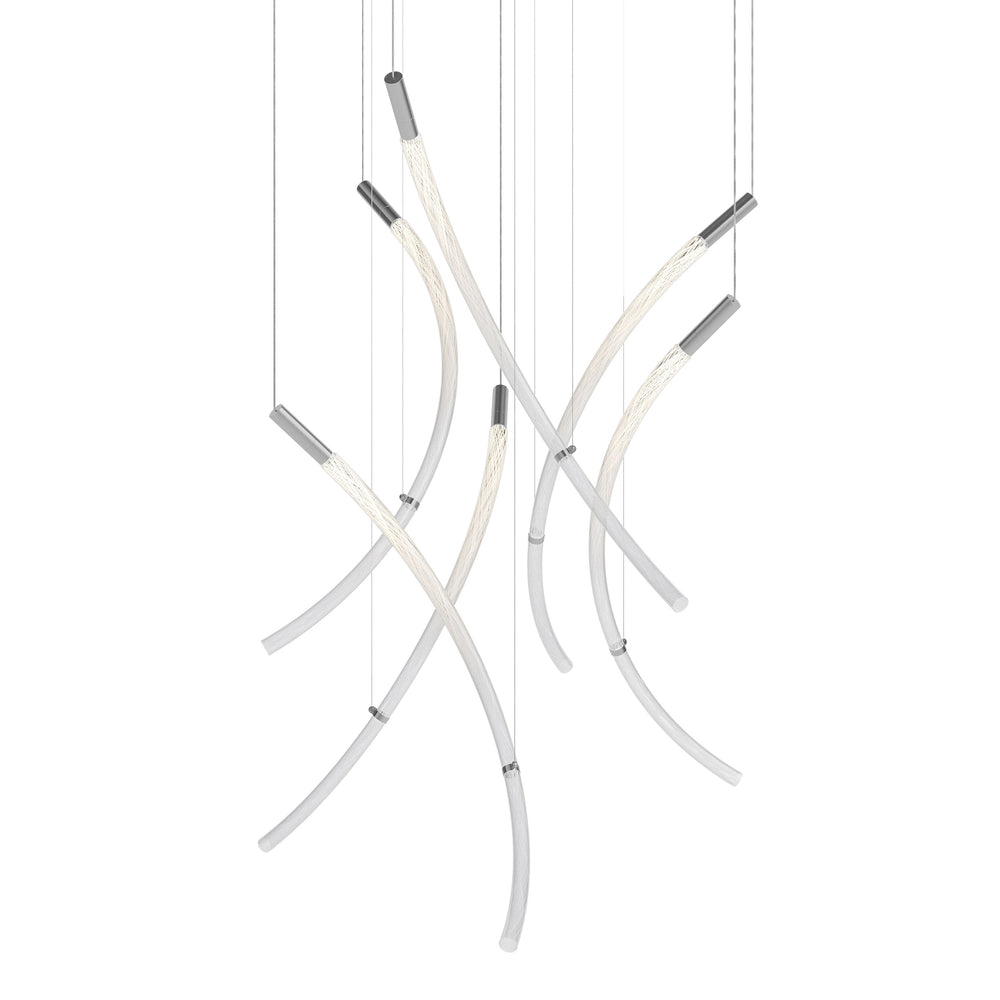 Flare 6-Light LED Chandelier