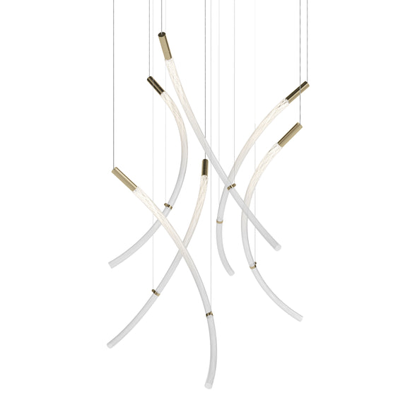 Flare 6-Light LED Chandelier