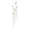 Flare 7-Light A LED Chandelier  option Brushed Gold