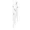 Flare 7-Light A LED Chandelier  option Brushed Silver